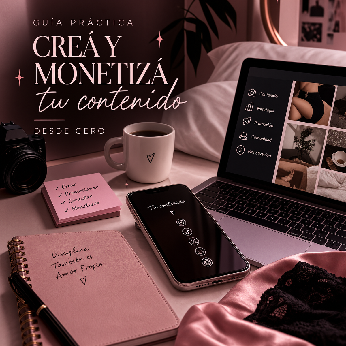 Creá y monetiza tu contenido + Bonos 🎁